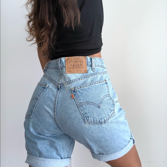 Vintage levi bermuda shorts Clearance